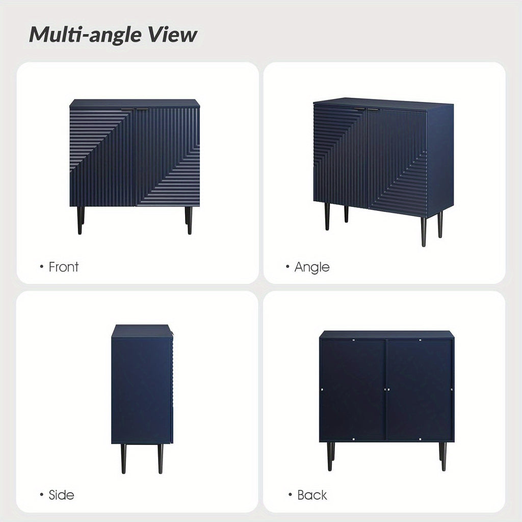 Sideboard Buffet Cabinet with Storage, Coffee Bar Cabinet, Adjustable Shelves, 35 Inches