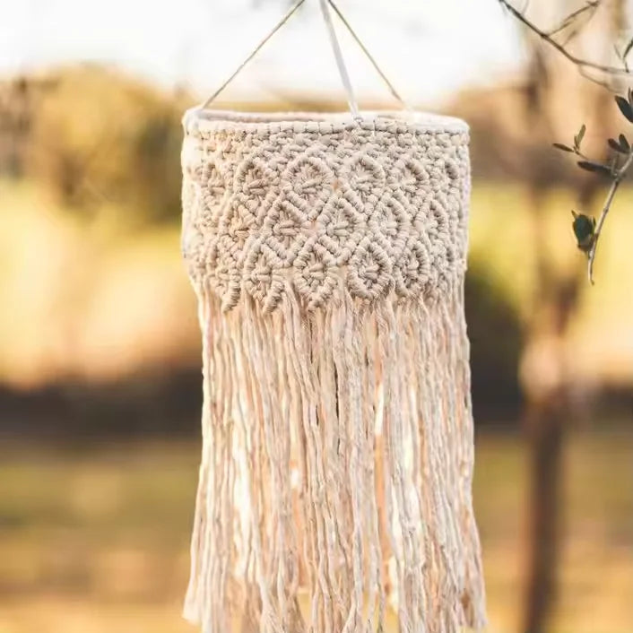 Home Decor Boho Bohemian Rame Lamp Shade Hanging