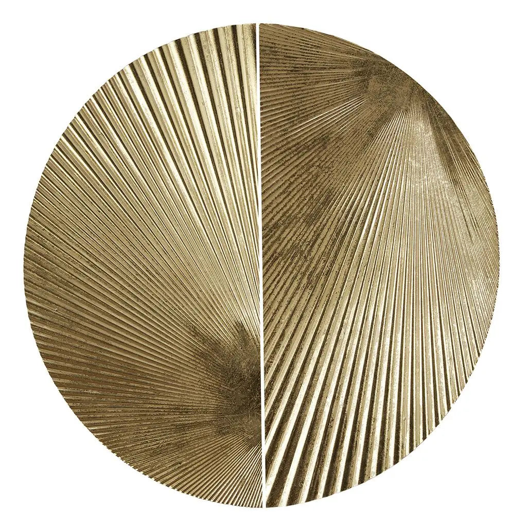 DB Modern & Traditional 2-Piece Half-Moon Metal Wall Decor Set Laser Cut Iron Arts for Home Decoration or Gift Hanging Design